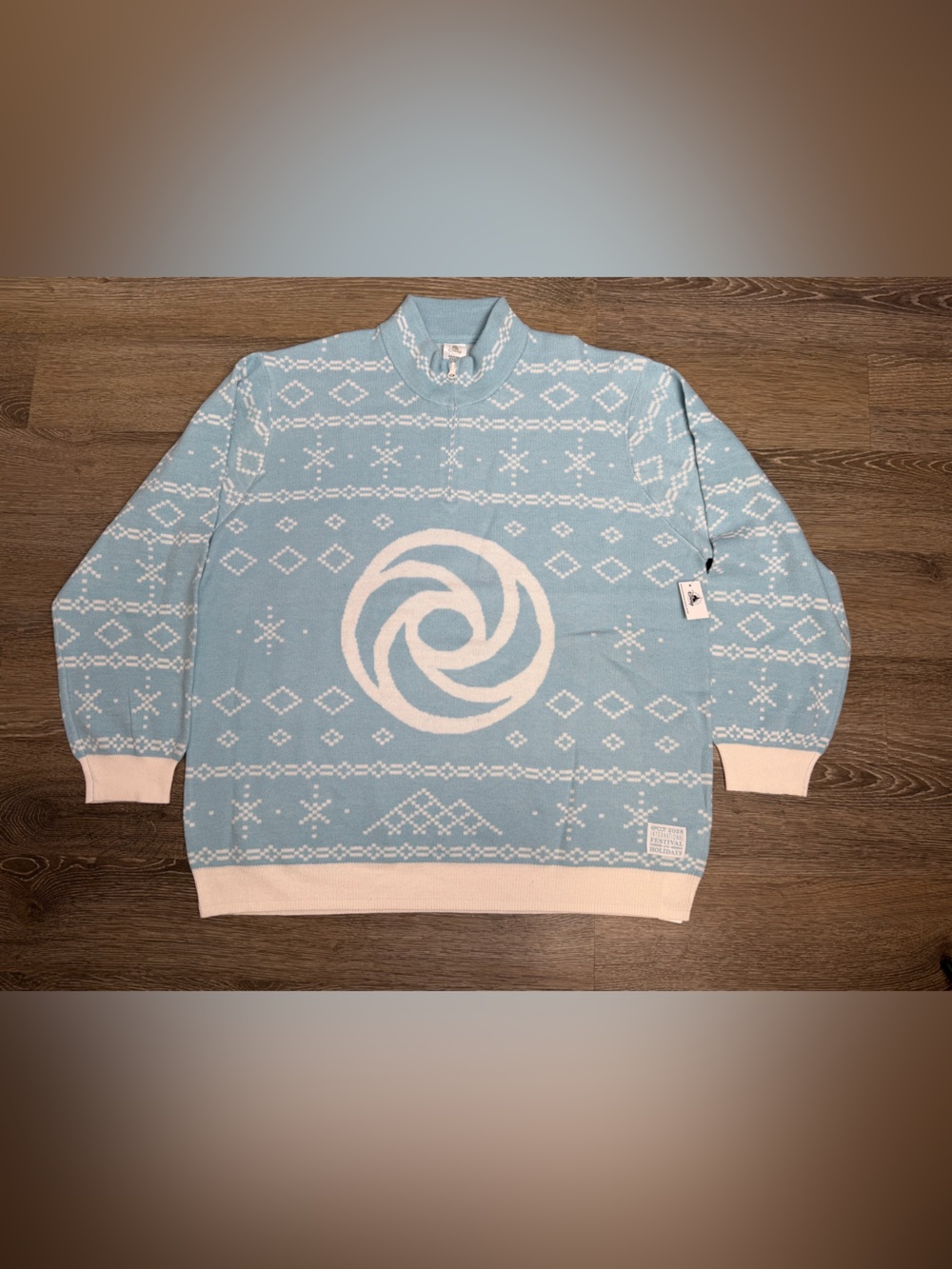 Disney 2025 Epcot Festival of the Holidays Figment’s Christmas Sweater